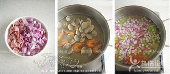 海鮮巧達(dá)濃湯